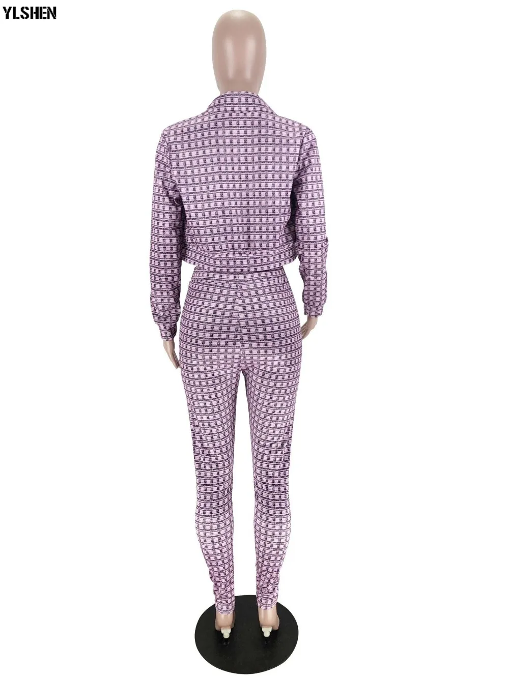 2 Two Piece Set Women African Clothes Dashiki Fashion Sexy Suit (Top And Pants) Super Elastic Party Plus Size Suits For Lady 13