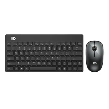 

FD 2.4GHz Silent Wireless Technology Mini Portable Wireless Keyboard and Mouse Set