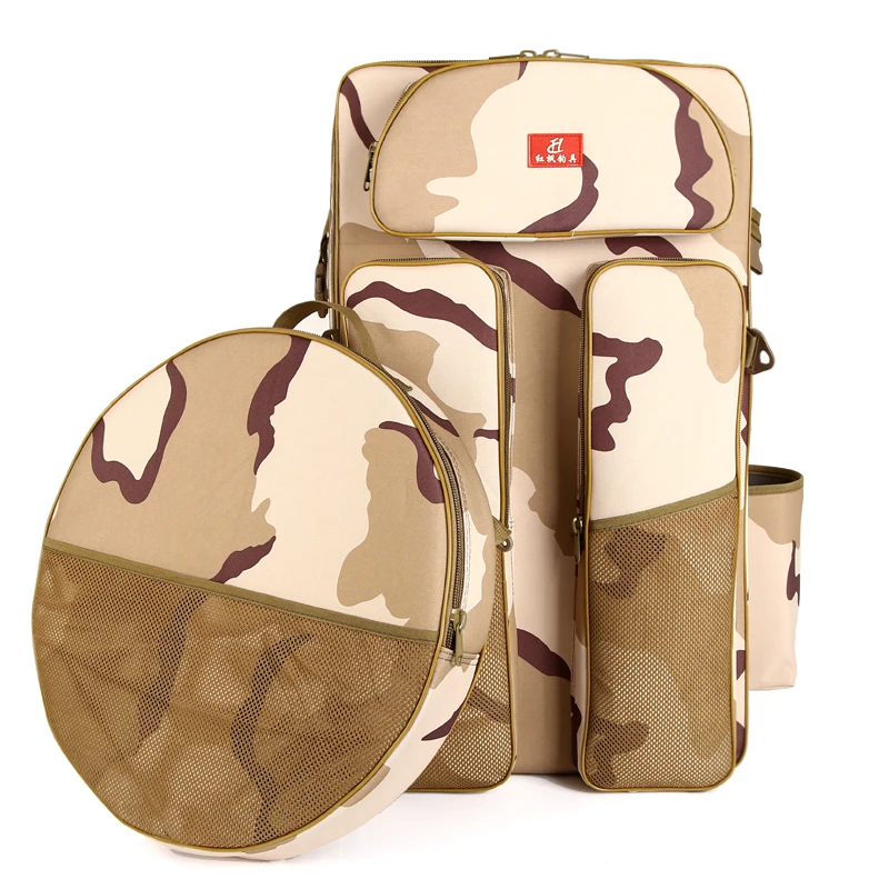 Fishing Chair Bag Multi-functional Backpack Shoulder Fishing Backpack Double Layer Fish Besketb Bag Fishing Rod Bag Fishing Bag