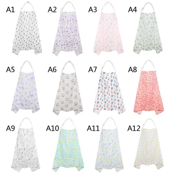 

Feeding Mother Nursing Cloth Breathable Breastfeeding Cover Cotton Privacy Apron Outdoors Nursing Cover Scarf Towel