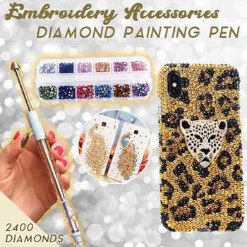 

Diamond Painting Pen Embroidery Accessories Diamond Painting Tools DIY Decorative Tools Set Storage Diamond Painting Kit