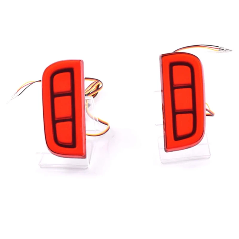 Автомобильный тормозной светильник светодиодный задний бампер предупреждающие огни ходовой светильник сигнальная лампа для Honda Civic