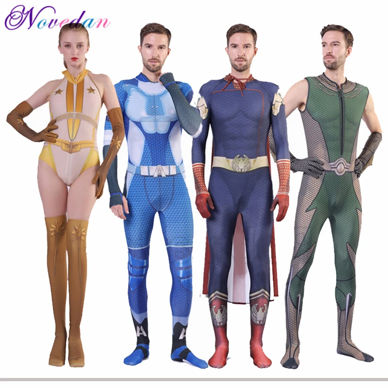 Костюм для мальчиков Homelander A-Train The Deep Seven Starlight костюмы косплея взрослых и детей