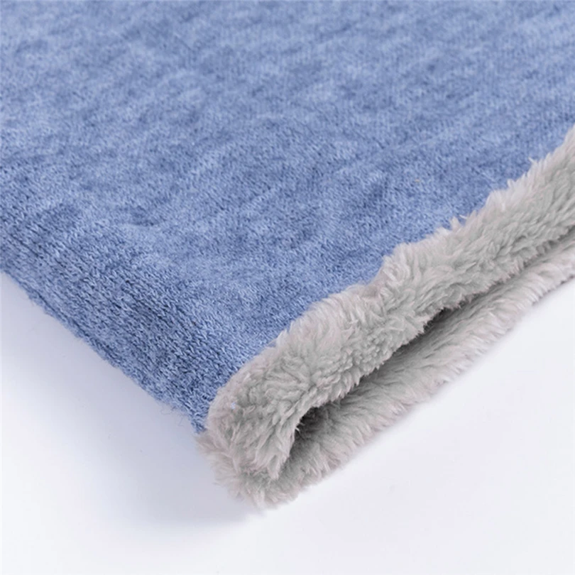 Men Women Scarves Winter Outdoor Sport Ring Scarf Fleece Neck Warmer Snood Unisex Thermal Ski Wear Cotton Collar Bandanas A40