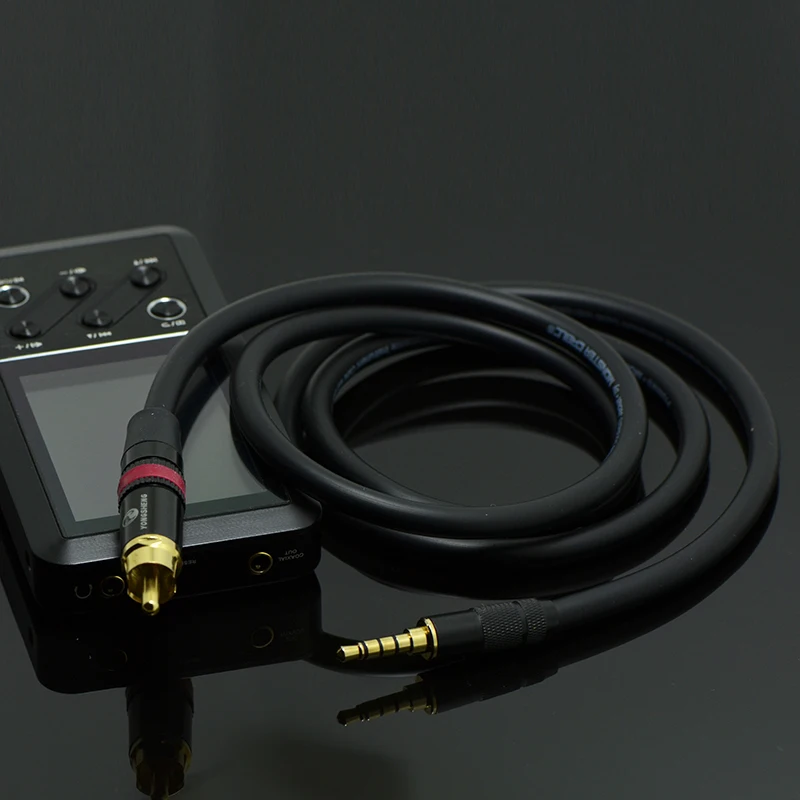 Cabo de Áudio Coaxial Digital Rca Spdif Ibasso Dx90 Dx80 Dx160 Dx200 Xduoo X20 Aigo Eros H06 Hiby r6 Soundaware Mr1 35 mm