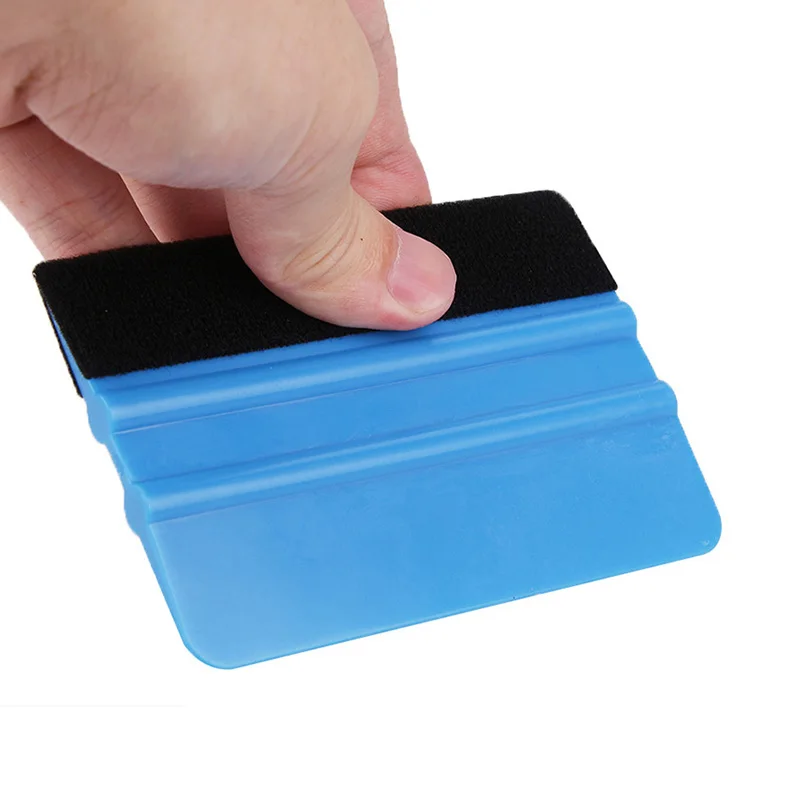 4PCS Car Vinyl Wrap Film Squeegee Scraper Tools Vehicle Glass Protective Film Car Window Wrapping Tint Vinyl Installing Tool D5