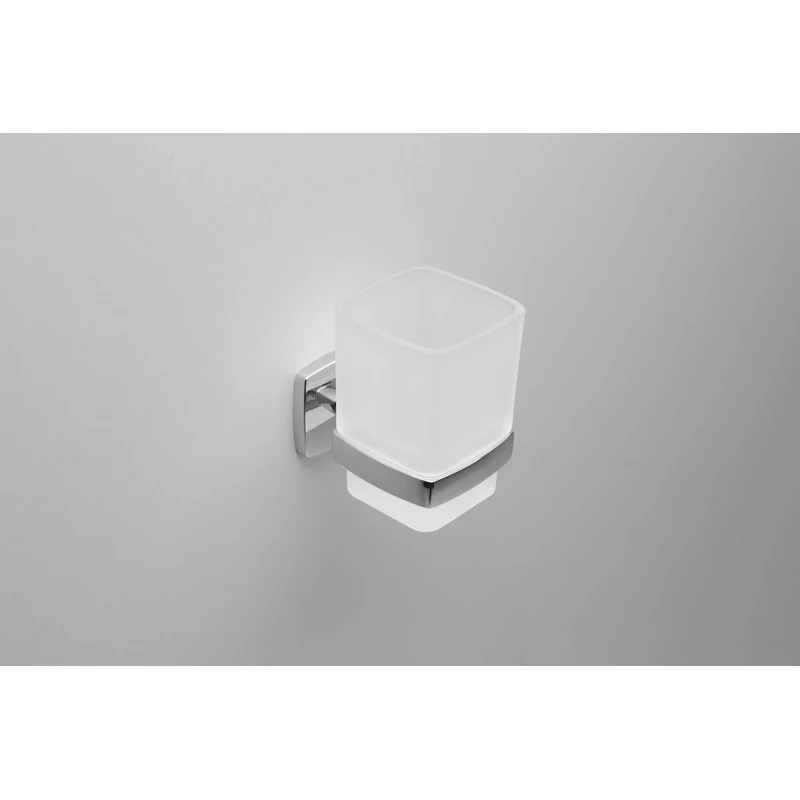 Стакан стеклянный Am.Pm Gem A9034300 с настенным держателем