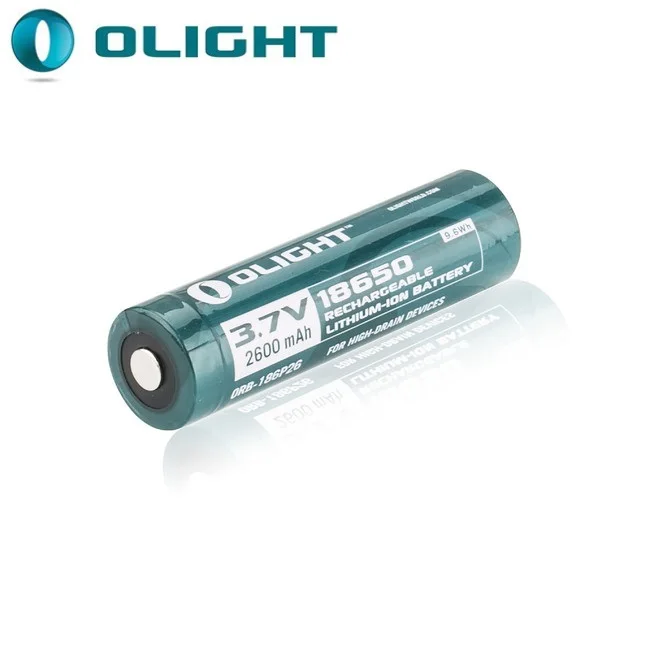 Olight ORB-186P26 3,7 V 2600mAh 18650 перезаряжаемая литий-ионная батарея