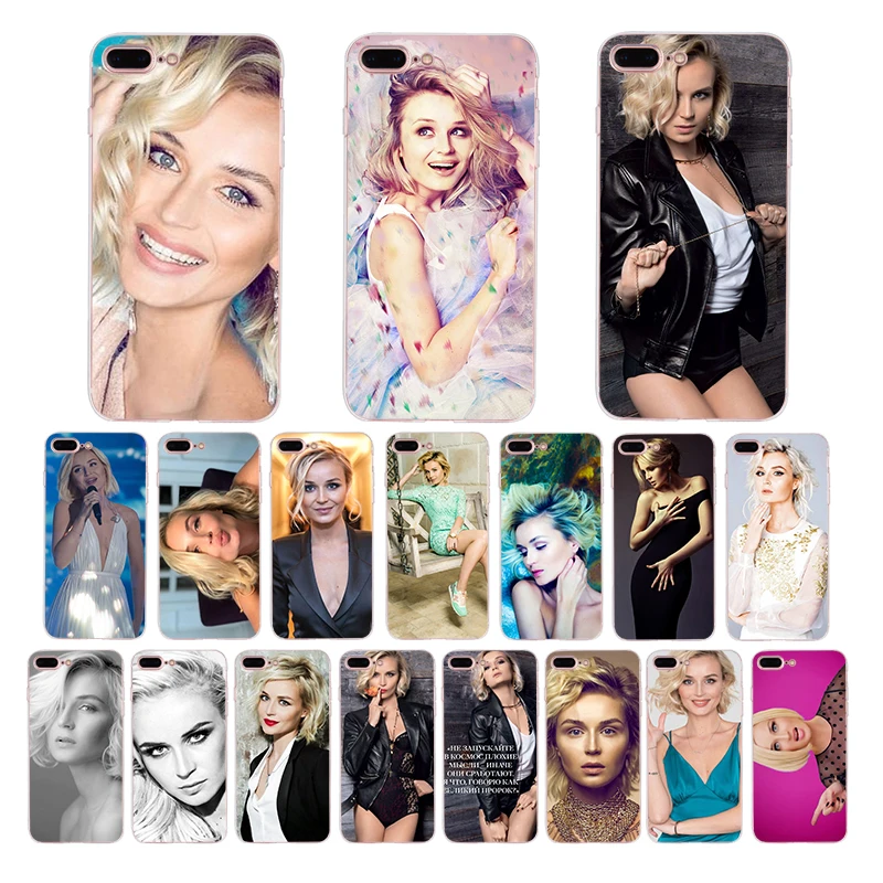 Мягкий чехол для телефона Singer Polina gagарина iphone x xr xs 11 pro max 6s 6 8 7 plus se 5s 5 10 Роскошный