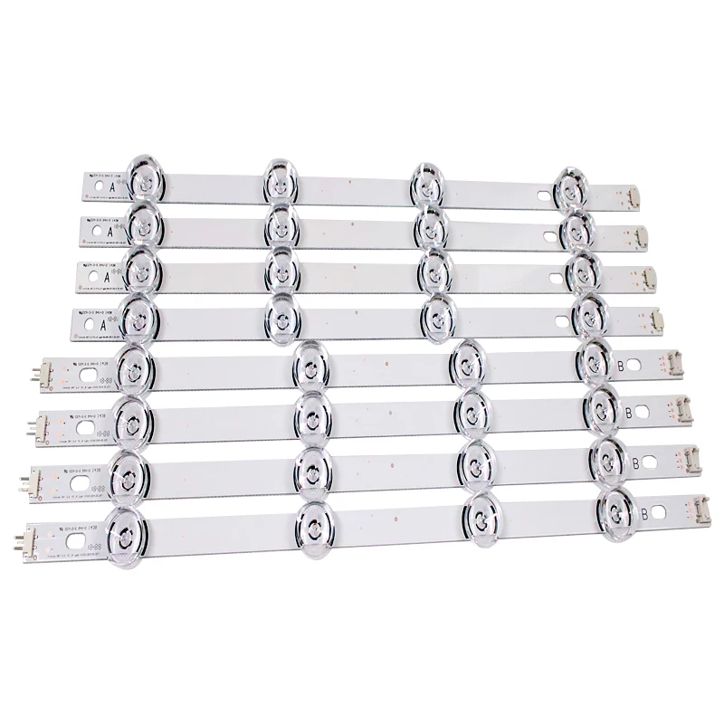 

100% NEW 8 PCS(4*A,4*B) LED strips substituted new for LG INNOTEK DRT 3.0 42"-A/B Type 6916L 1709B 1710B 1957E 1956E 6916L-1956A