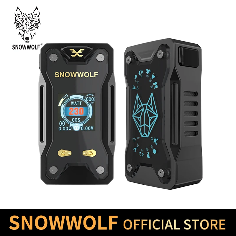 Вейп бокс мод 230 Вт электронная сигарета SNOWWOLF|Моды для электронных сигарет| |