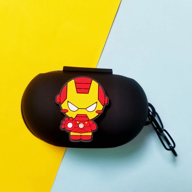 Мультфильм Серия Marvel Силиконовый чехол для наушников пылезащитный чехол для samsung Galaxy Buds ультратонкий протектор чехол - Цвет: 30