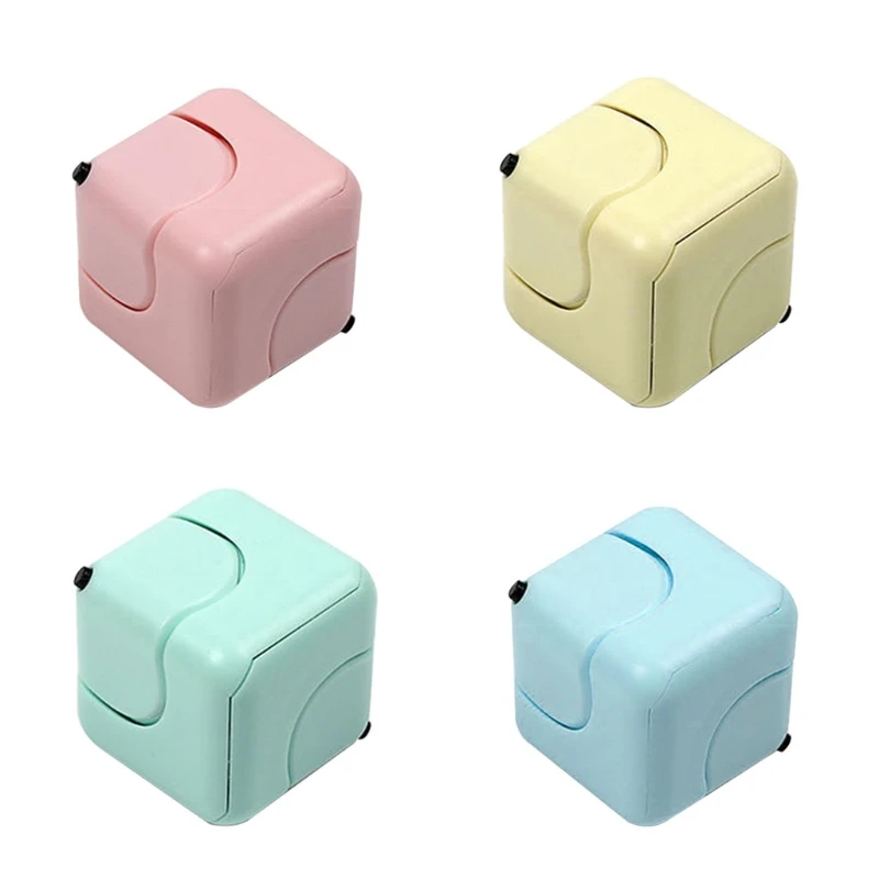 1pc Kids Party Favor Set Magnetic Fidget Spinner Orbiting Ring Cube For Kids Adults Pressure Anxiety Gyro Spinner Toy Fidget Spinner Aliexpress