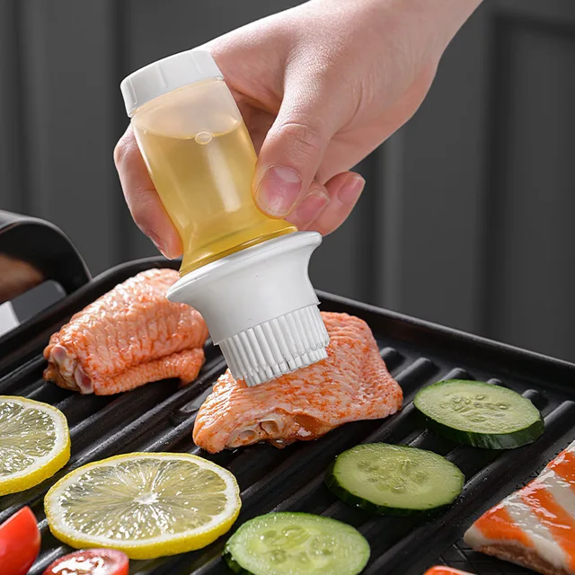Hordozható Olajkefe Palack Grill Szilikon Olajkefék Folyékony Olaj Tészta Kefék Konyha Bbq Sütőszerszámok Acces - Image 4