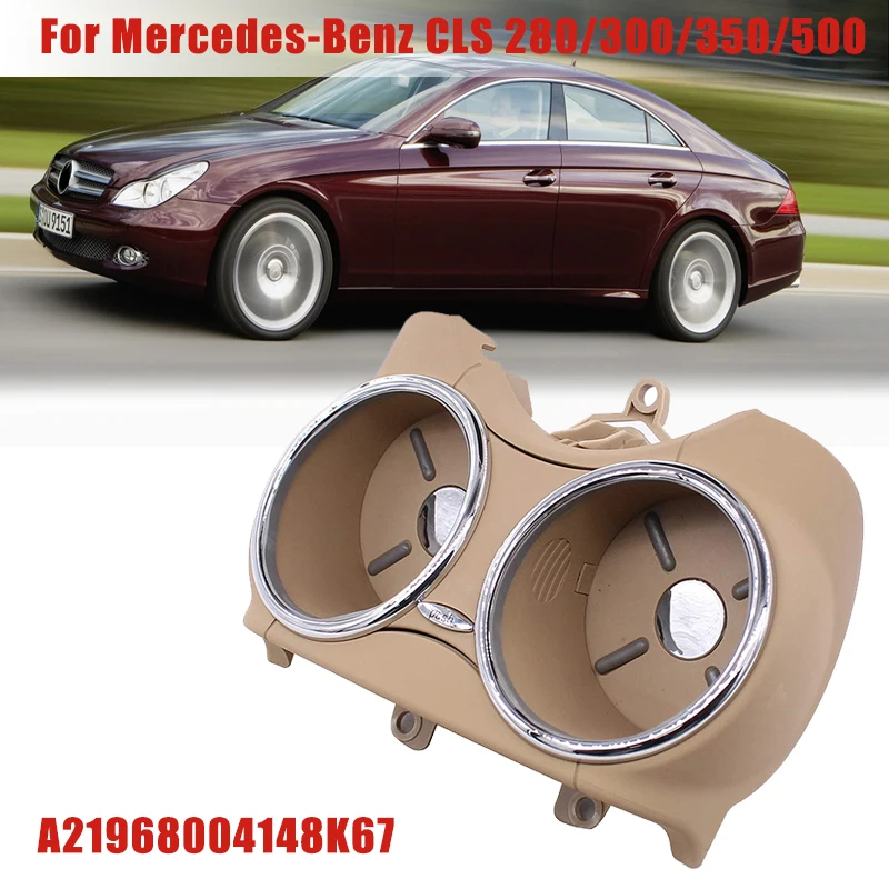 Car Cup Holder Dual Cup Drinks Bracket For Mercedesbenz Cls 280/300