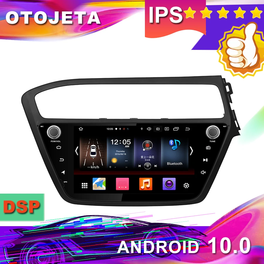 Новое поступление " Android 10,0 Автомобильный gps для HYUNDAI I20 RHD автомобильный Радио автомобильный мультимедийный 1080P магнитофон bluetooth навигация