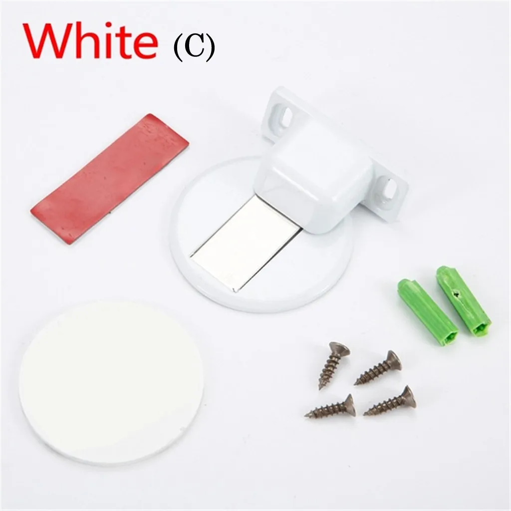 Нержавеющая сталь Невидимый магнитный дверной стоппер для улучшения дома двери под# EN20