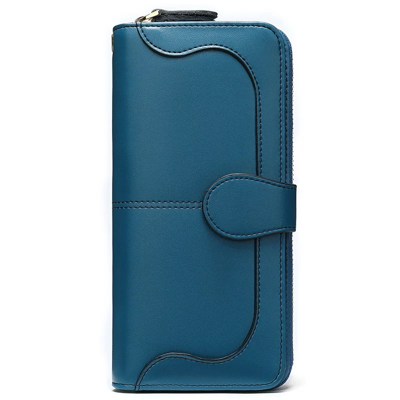 8855blue WESTAL женский кошелек, кошелек из натуральной кожи, кошелек для женщин, женский клатч, кожаные женские кошельки, сумка для телефона/денег carteira - Цвет: 8855blue