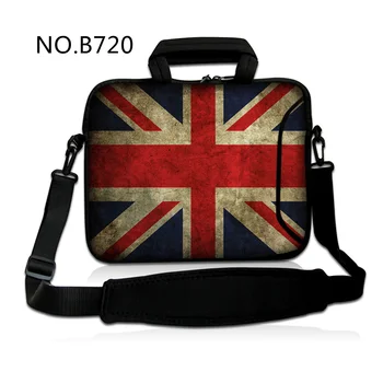 

Union Jack Laptop Messenger Bag notebook sleeve carry bags cover pouch protector for 17 17.3 15 15.6 13 13.3 12 11.6 10 7.9 PC