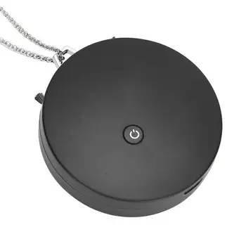 

Portable Small Negative Ion USB Rechargeable Smoke Purifier Necklace Wearable Air Purifier 2000000/Cubic Meter Concentration