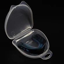 Universal Adults Mouth Guard Boxing Sanda Basketball Teeth Protect Football Odorless Sports Soft Training With Box Safety EVA