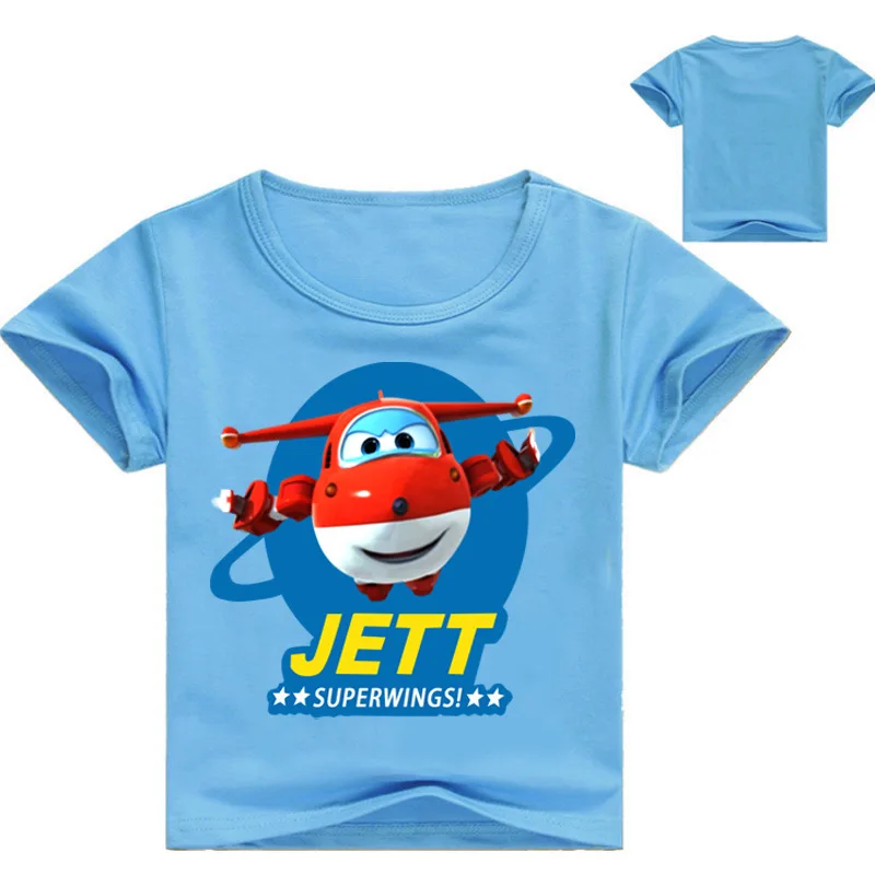 От 2 до 16 лет 2019 г. супер Одежда с крыльями Jett футболка Enfant футболки для мальчиков