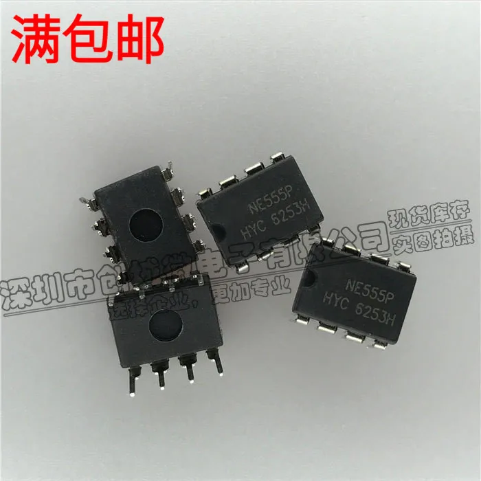 10 шт./лот NE555P NE555 IC DIP-8 | Электронные компоненты и принадлежности