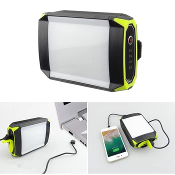 

3-Modes 700Lumen 30 LEDs USB Input/Output Camping Lamp Camping Gear Accessories IPX4 Waterproof Outdoor Tent Work Light Lantern