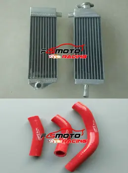 

Aluminum Radiator FOR Suzuki RM250 RMX250 RMX250X 1989-1998 RM/RMX 250 & Silicone Hose FOR RMX250 1990 only