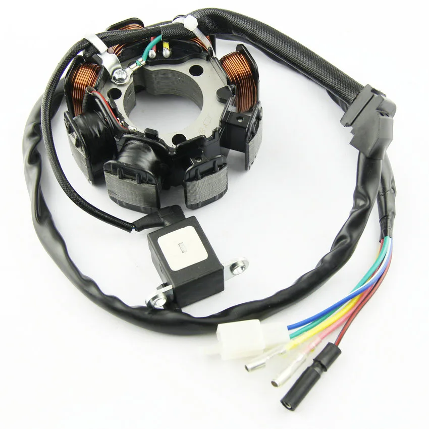 Мотоцикл магнитная катушка статора 18 полюсов 12V Катушка Для Honda 31120-KCE-671 31120KCE671 XR250R 1996-2004