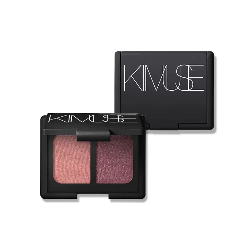 

Bicolor Eyeshadow Lazy Matte Earth Color Geelong Wave Eye Shadow Palette Makeup Europe and America