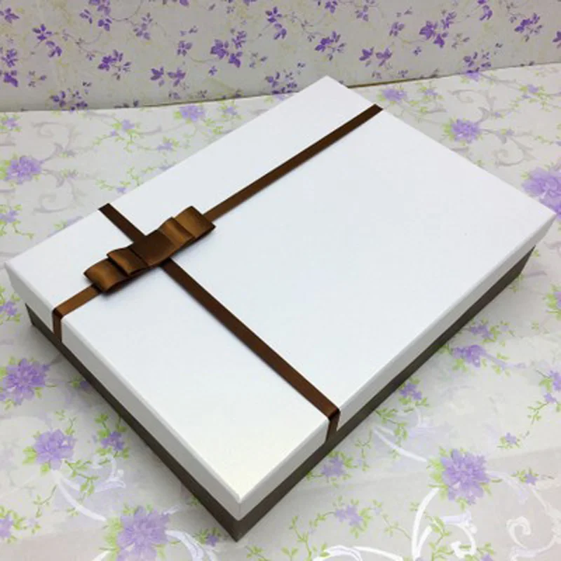 Заказная дополнительная Подарочная коробка большого размера квадратная Подарочная коробка бизнес подарочная коробка