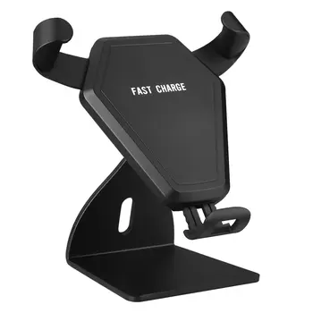 

9V Automatic Car Wireless Charging Chager With Double-sided Adhesive Tape Phone Bracket Mount Holder Single Hand Operate