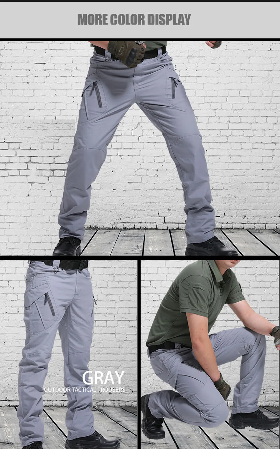 Multi Pocket Tactical Trousers 