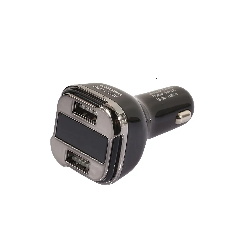 Премиум адаптер для зарядки 12-24 В 2 Usb вольтметр автомобильное зарядное устройство для GPS переносной OLED USB зарядное устройство