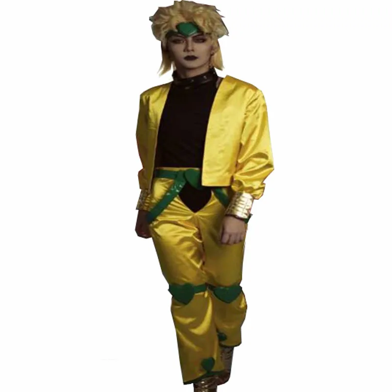 

Костюм для косплея из фильма dio Brando, желтый костюм желтого цвета (не обувь) 001