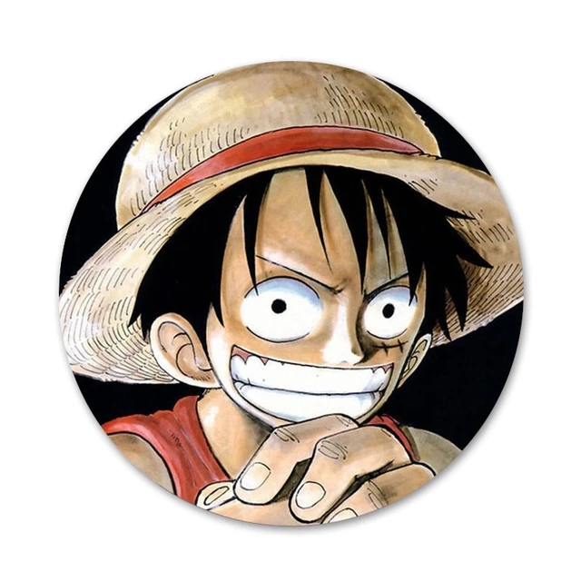 Anime One Piece Luffy Badge Brooch Pin Accessories For Clothes Backpack  Decoration Gift - Badges - AliExpress