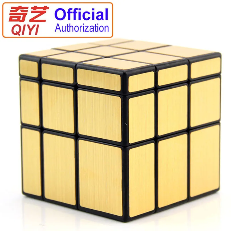 

QiYi Official Authorization 3x3x3 Mirror Magic Cube Professional Cubo Magico Cast Coated Puzzle Magic Cube Children Toys MF305