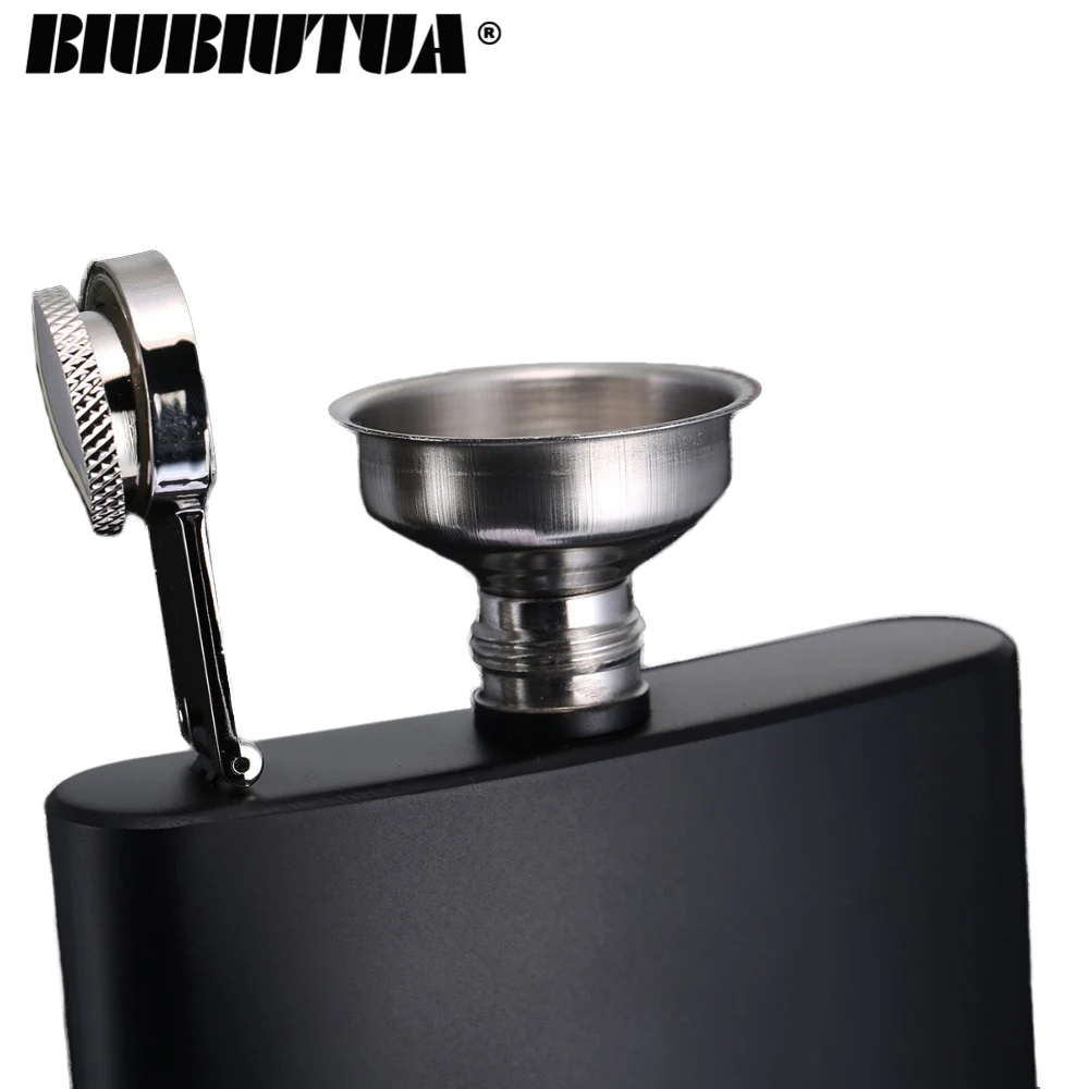 Фляжка BIUBIUTUA 4/5/7/8/9/10/12 унций уличная портативная карманная мини фляжка из