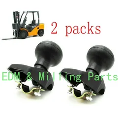 2 pces volante girador botão de giro ajuda bola trator empilhadeira parte 35mm clip 1 10t