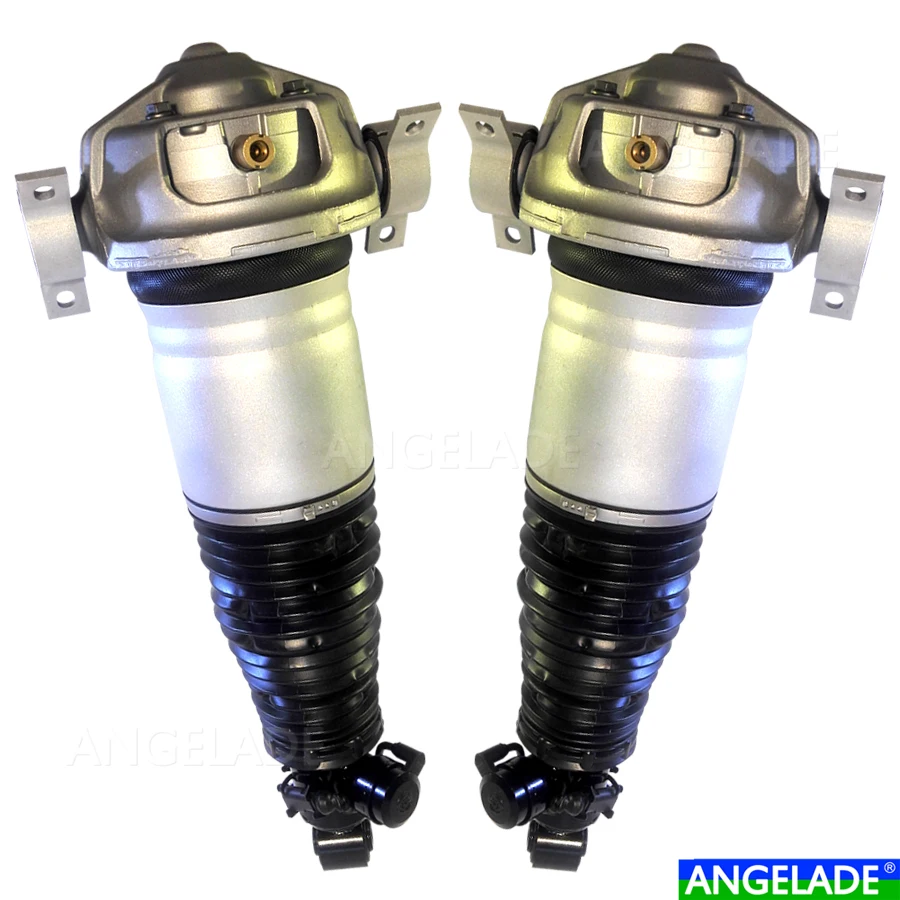 Pair 2 Front Touare(7L) 2004-2010 Pneumatic Air Suspension Shocks Air Suspension Strut 7L8616039D 7L8616040D 7P6616040N - Color: Rear Pair 2 pcs