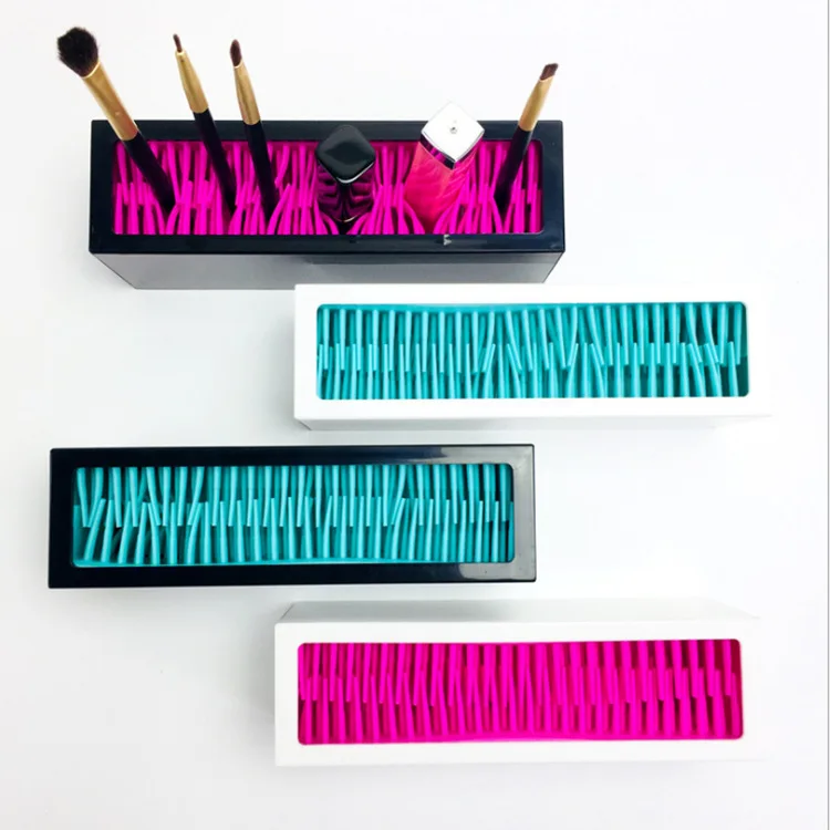 

New Multifunction Cosmetics Box Pen Makeup Brush Storage Case Display Rack Table Organizer Cosmetic Tool