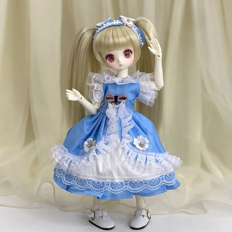 Ensemble de poupée fait à la main, robe 60cm, vêtements BJD, robe à la
