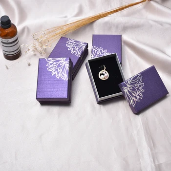 

18pcs Cardboard Velvet Box Jewelry Storage Case Necklace Bracelets Earring