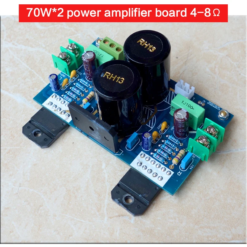 70W+70W High Power Amplifier Board DIY AC16*2 To AC30V*2 LM3886 Fever Double-sided Heavy Gold PCB | Электроника