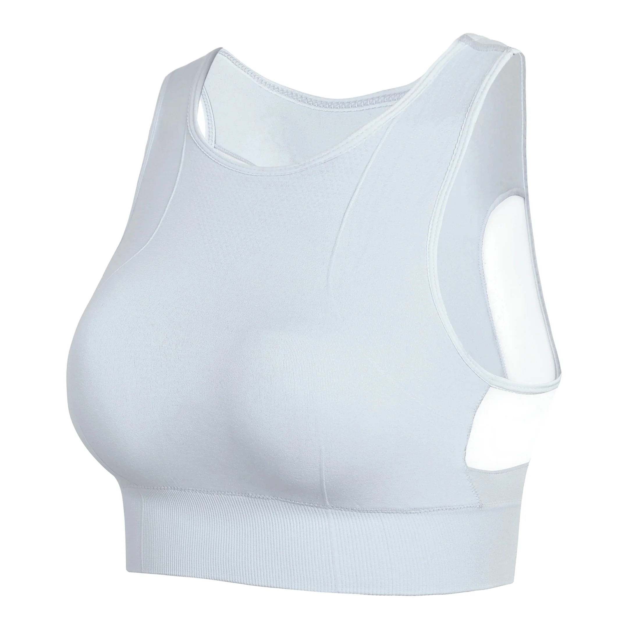 Women Bra Sexy Lingerie Women Underwear Solid Color Bras For Women Underwire Bra Push Up Breathable Sports Bra Vest - Цвет: W