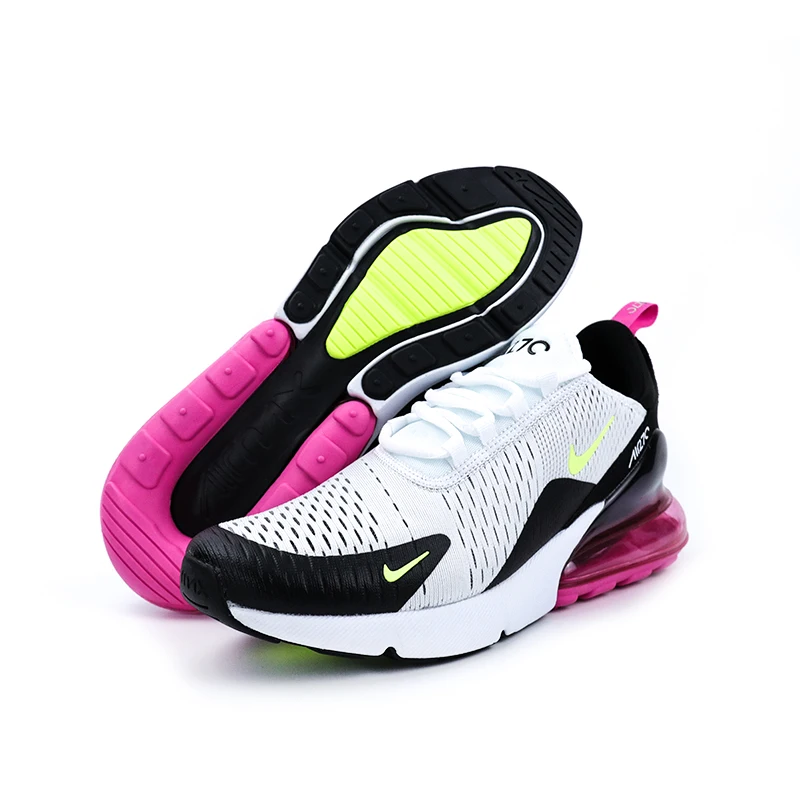 Оригинальные подлинные мужские спортивные кроссовки Nike Air Max 270180, уличные кроссовки, удобные и прочные легкие AH8050-100