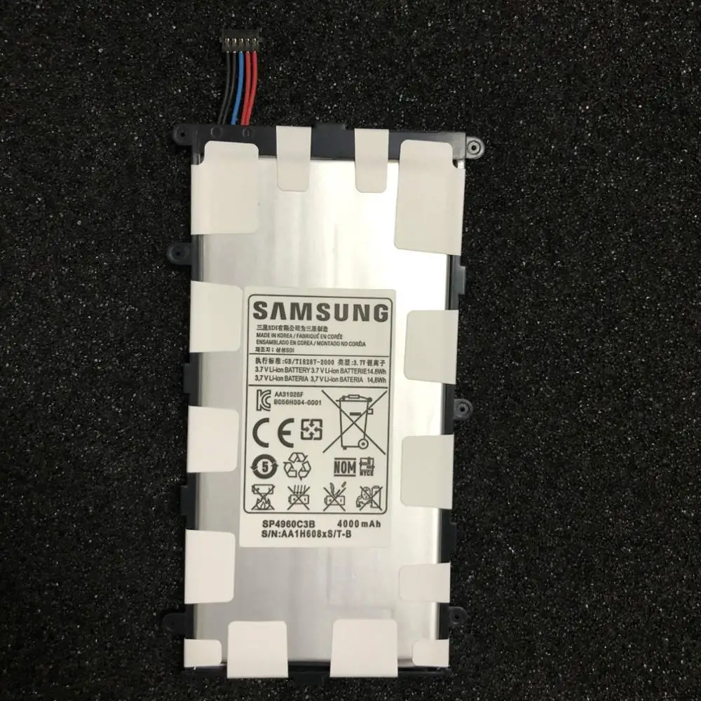 Новый оригинальный аккумулятор для планшета Samsung Galaxy Tab P1000 P1010 P3100 P3110 P6200 TAB 2 7 0