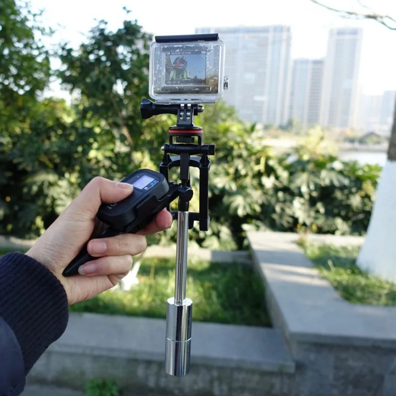 Камера телефон стабилизатор Gimbal селфи палка стержень гладкой видео фото смартфон держатель для Gopro Hero3+/4/5