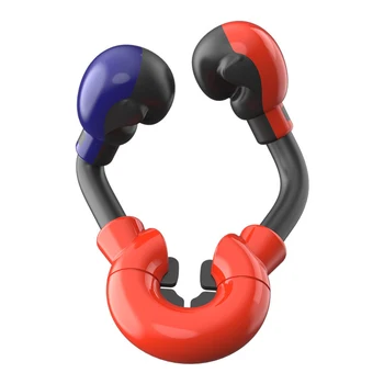 

AOSHIKE 1PCS Car Back Seat Hooks Holder for Bag Purse Boxing Style Flexible Auto Hangers Fixed on Headrest Accessories Car Hook